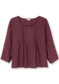 Langarmshirt mit Ärmeln in Zipfelform<sheego by Joe Browns Fashion