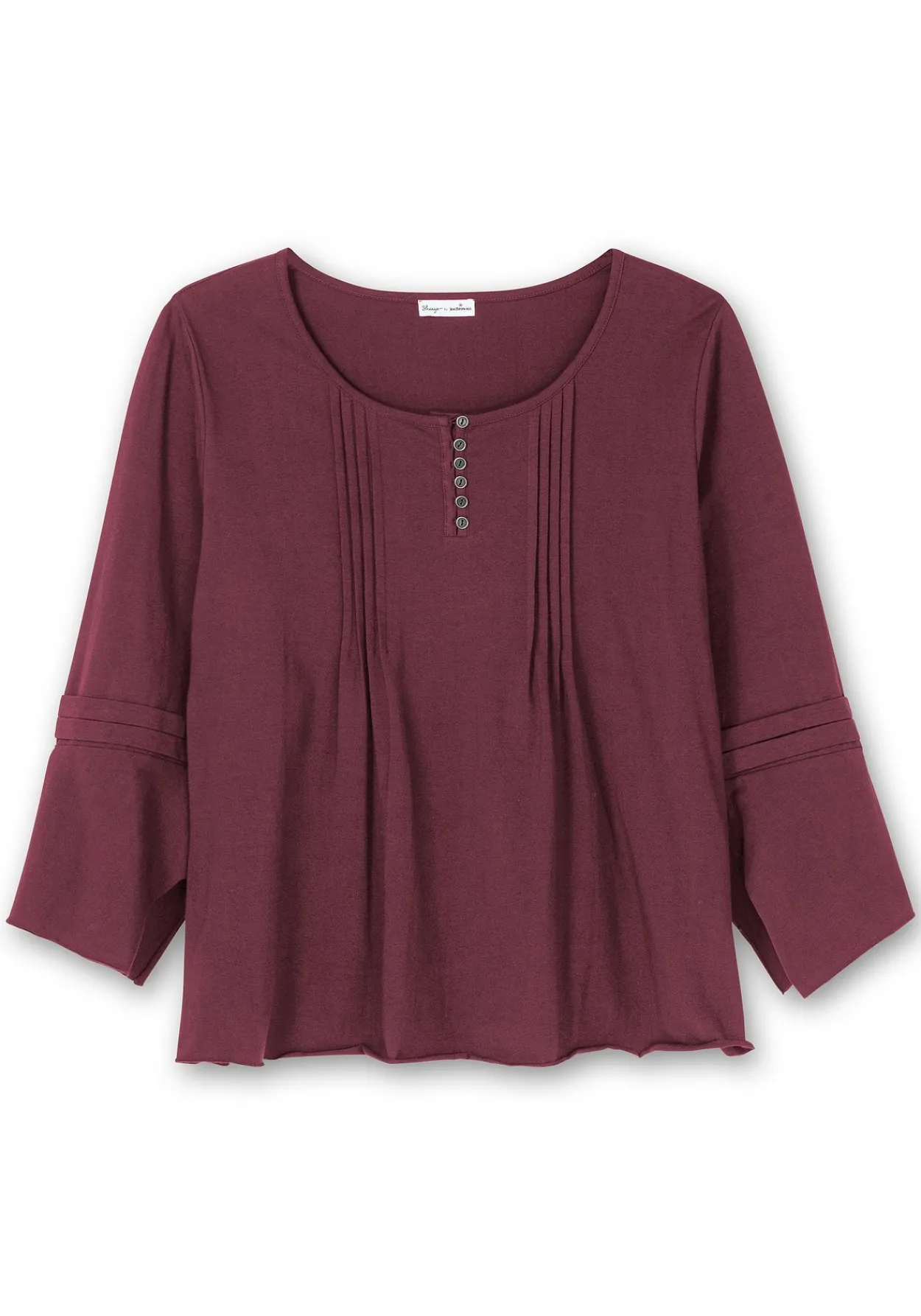 Langarmshirt mit Ärmeln in Zipfelform<sheego by Joe Browns Fashion