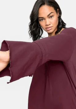 Langarmshirt mit Ärmeln in Zipfelform<sheego by Joe Browns Fashion
