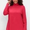 Langarmshirt mit Rollkragen, in A-Linie<sheego New