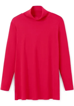 Langarmshirt mit Rollkragen, in A-Linie<sheego New