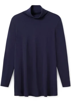 Langarmshirt mit Rollkragen, in A-Linie<sheego Sale
