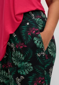 Lange Sommerhose mit Gummizug am Beinabschluss<sheego Hot