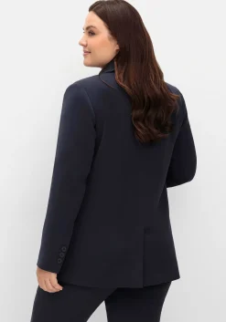 Langer, taillierter Blazer mit Reverskragen<sheego Hot