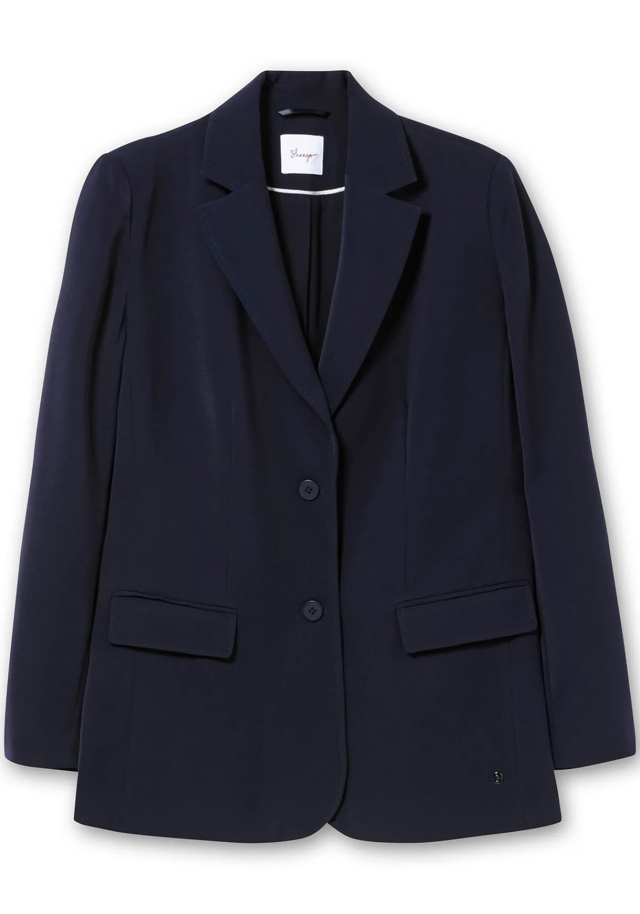 Langer, taillierter Blazer mit Reverskragen<sheego Hot