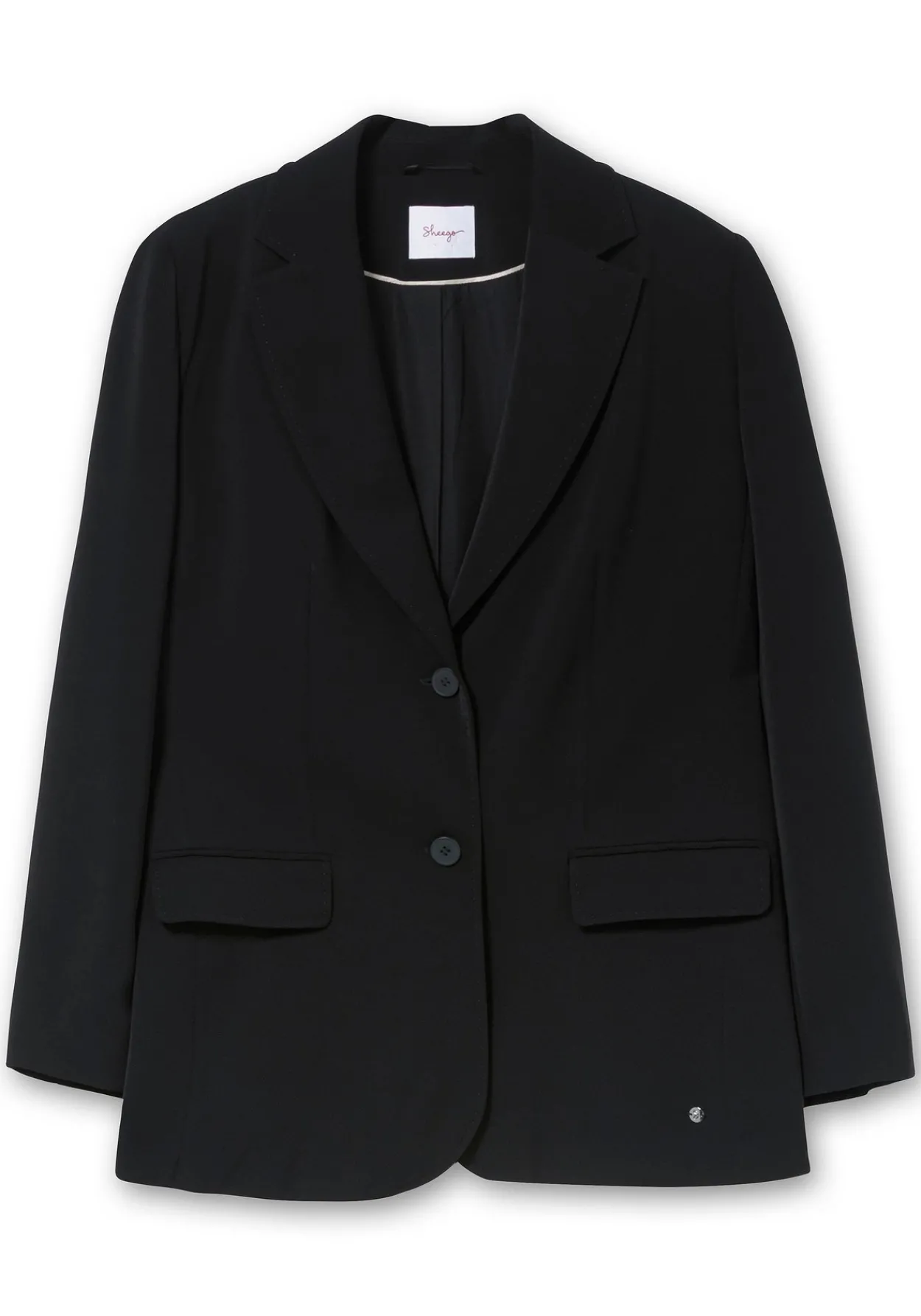 Langer, taillierter Blazer mit Reverskragen<sheego Clearance