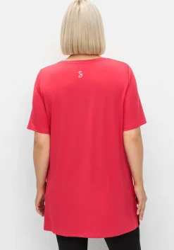 Langes Funktionsshirt mit seitlichen Schlitzen<sheego New