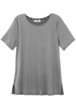 Langes Funktionsshirt mit seitlichen Schlitzen<sheego Best