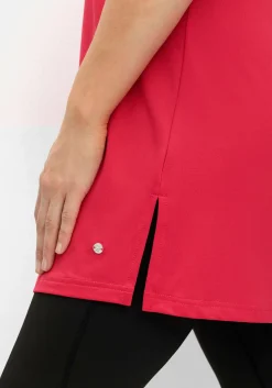 Langes Funktionsshirt mit seitlichen Schlitzen<sheego New