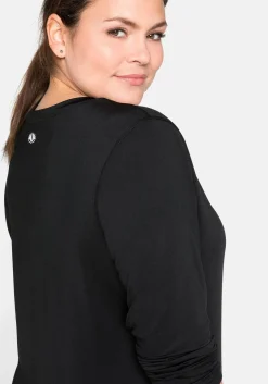 Langes Funktionsshirt mit Rundhalsausschnitt<sheego Discount