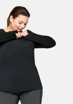 Langes Funktionsshirt mit Rundhalsausschnitt<sheego Discount