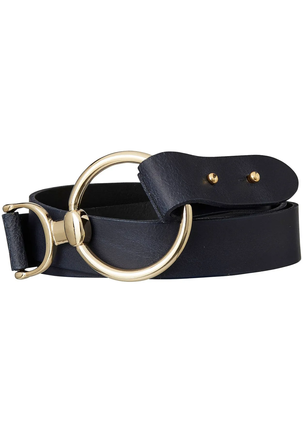 Leder-Taillengürtel mit goldfarbener Schnalle<sheego Clearance