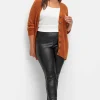 Leggings in glänzender Lederoptik<sheego Hot