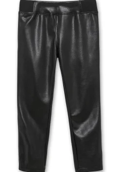 Leggings in glänzender Lederoptik<sheego Hot