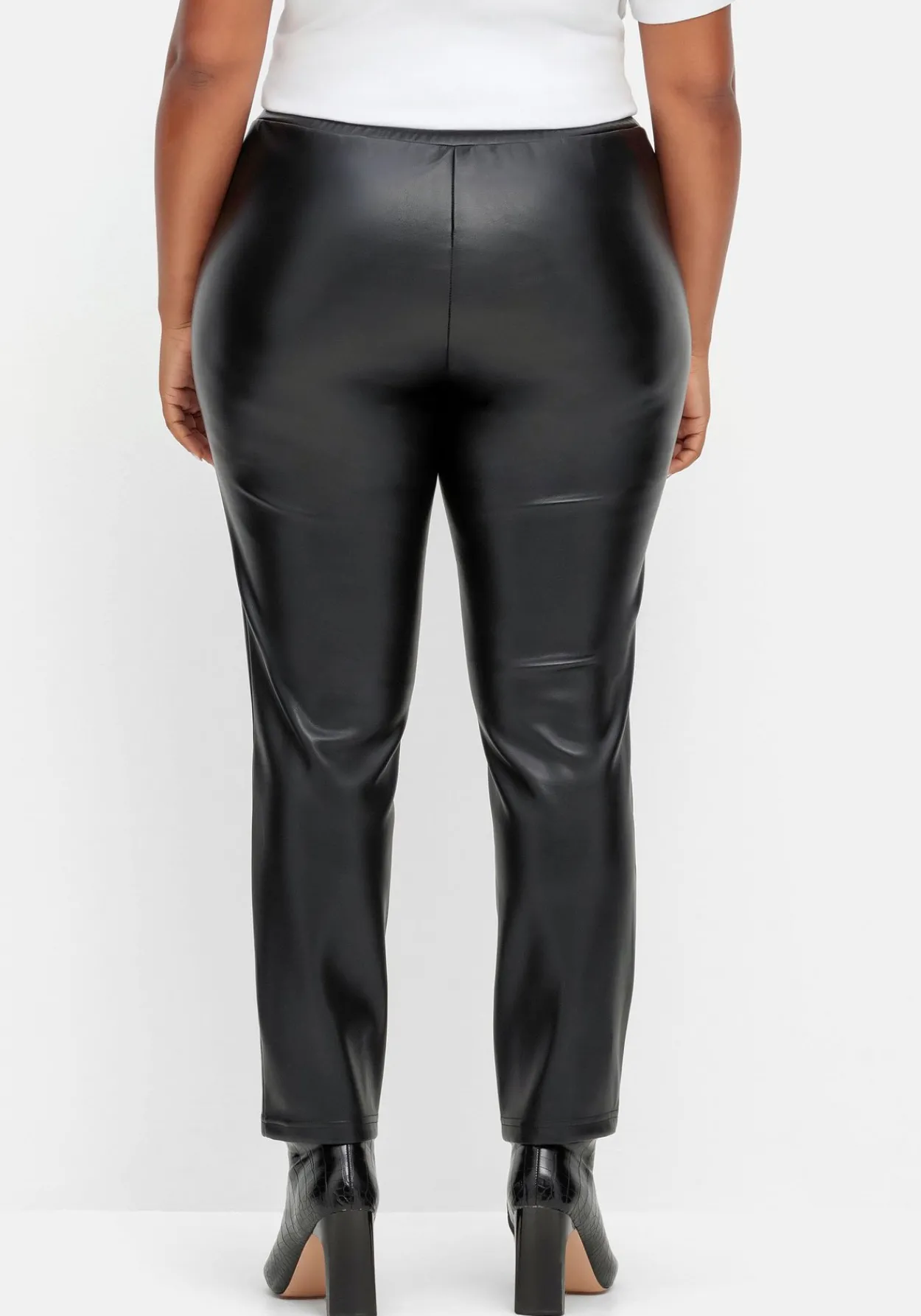 Leggings mit glänzender Beschichtung<sheego Online