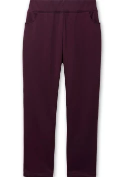 Leicht glänzende Schlupfhose mit Fleece-Innenseite<sheego Outlet
