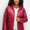 Leicht wattierte Steppjacke mit Kapuze<sheego Clearance
