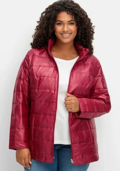 Leicht wattierte Steppjacke mit Kapuze<sheego Clearance