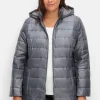 Leicht wattierte Steppjacke mit Kapuze<sheego Outlet