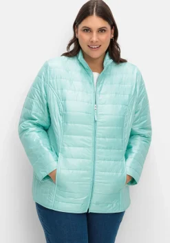 Leicht wattierte Steppjacke mit Stehkragen<sheego New