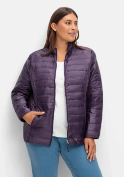 Leicht wattierte Steppjacke mit Stehkragen<sheego New