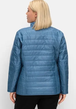 Leicht wattierte Steppjacke mit Stehkragen<sheego New