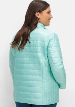 Leicht wattierte Steppjacke mit Stehkragen<sheego New