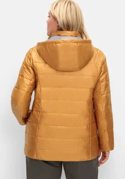 Leicht wattierte Steppjacke mit Kapuze<sheego New