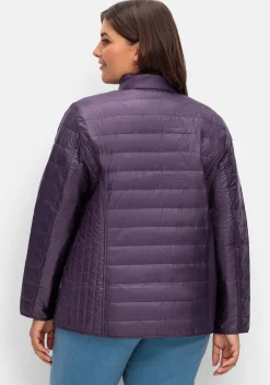 Leicht wattierte Steppjacke mit Stehkragen<sheego New