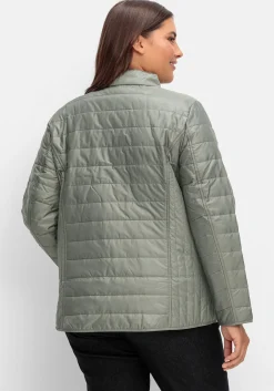 Leicht wattierte Steppjacke mit Stehkragen<sheego New