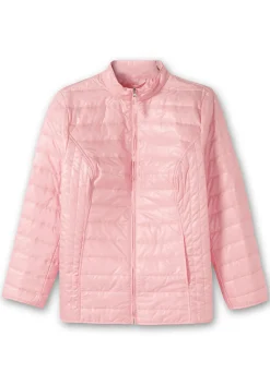 Leicht wattierte Steppjacke mit Stehkragen<sheego Sale