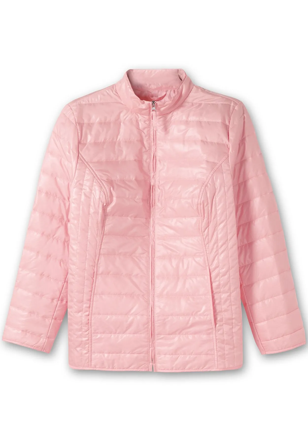 Leicht wattierte Steppjacke mit Stehkragen<sheego Sale