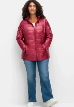 Leicht wattierte Steppjacke mit Kapuze<sheego Clearance