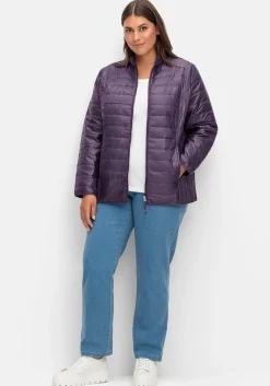 Leicht wattierte Steppjacke mit Stehkragen<sheego New