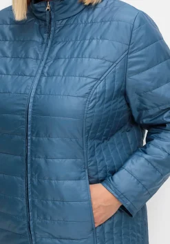 Leicht wattierte Steppjacke mit Stehkragen<sheego New