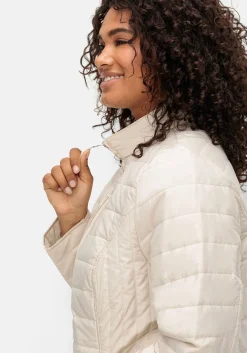 Leicht wattierte Steppjacke mit Stehkragen<sheego Clearance