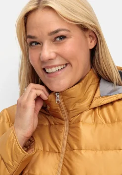 Leicht wattierte Steppjacke mit Kapuze<sheego New