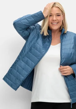 Leicht wattierte Steppjacke mit Stehkragen<sheego New
