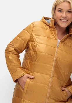 Leicht wattierte Steppjacke mit Kapuze<sheego New