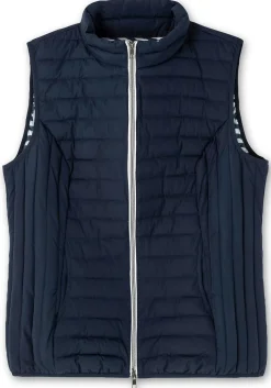 Leicht wattierte Steppweste mit 2-Wege-Zipper<sheego Fashion