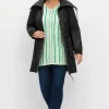 Leichte Outdoorjacke mit dekorativer Passe<sheego Hot