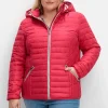 Leichte Steppjacke mit abnehmbarer Kapuze<sheego Clearance
