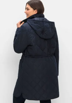 Leichter Steppmantel mit Kapuze<sheego Sale