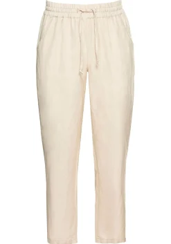 Leinenhose mit elastischem Bund und Bindeband<sheego Best
