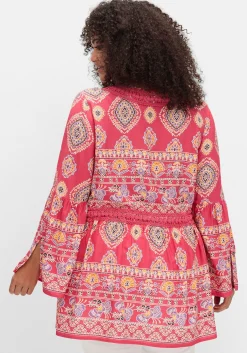 Longbluse im Ethno-Stil, mit Crochet-Spitze<sheego by Joe Browns Discount