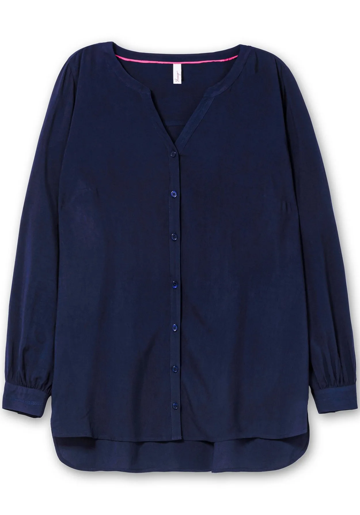 Longbluse mit tonigen Stickereien<sheego Sale