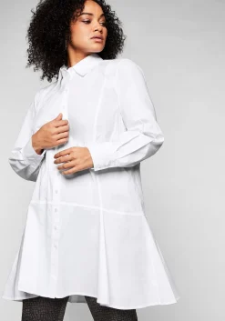 Longbluse mit ausgestelltem Saum<sheego Hot