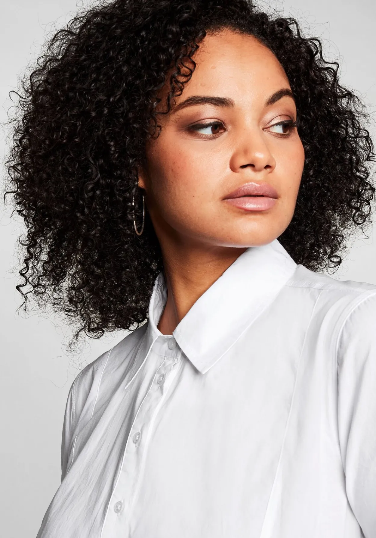 Longbluse mit ausgestelltem Saum<sheego Hot