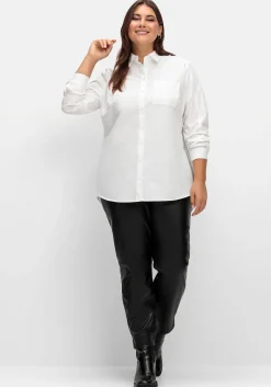 Longbluse mit Glitzerdetails<sheego New
