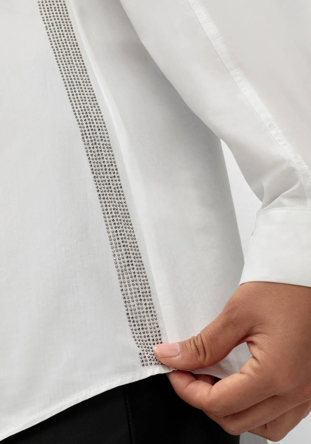 Longbluse mit Glitzerdetails<sheego New